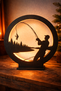 3D LED Fishing Lamp